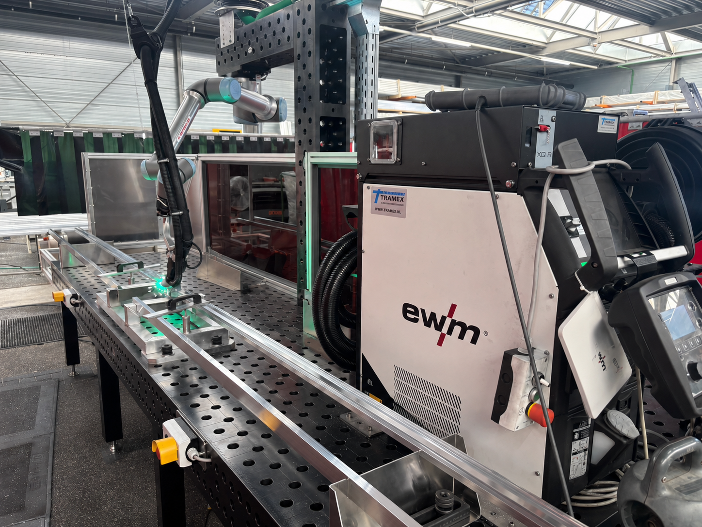Tramex en Elektrolas realiseren primeur met eerste EWM React Welding-installatie in Nederland
